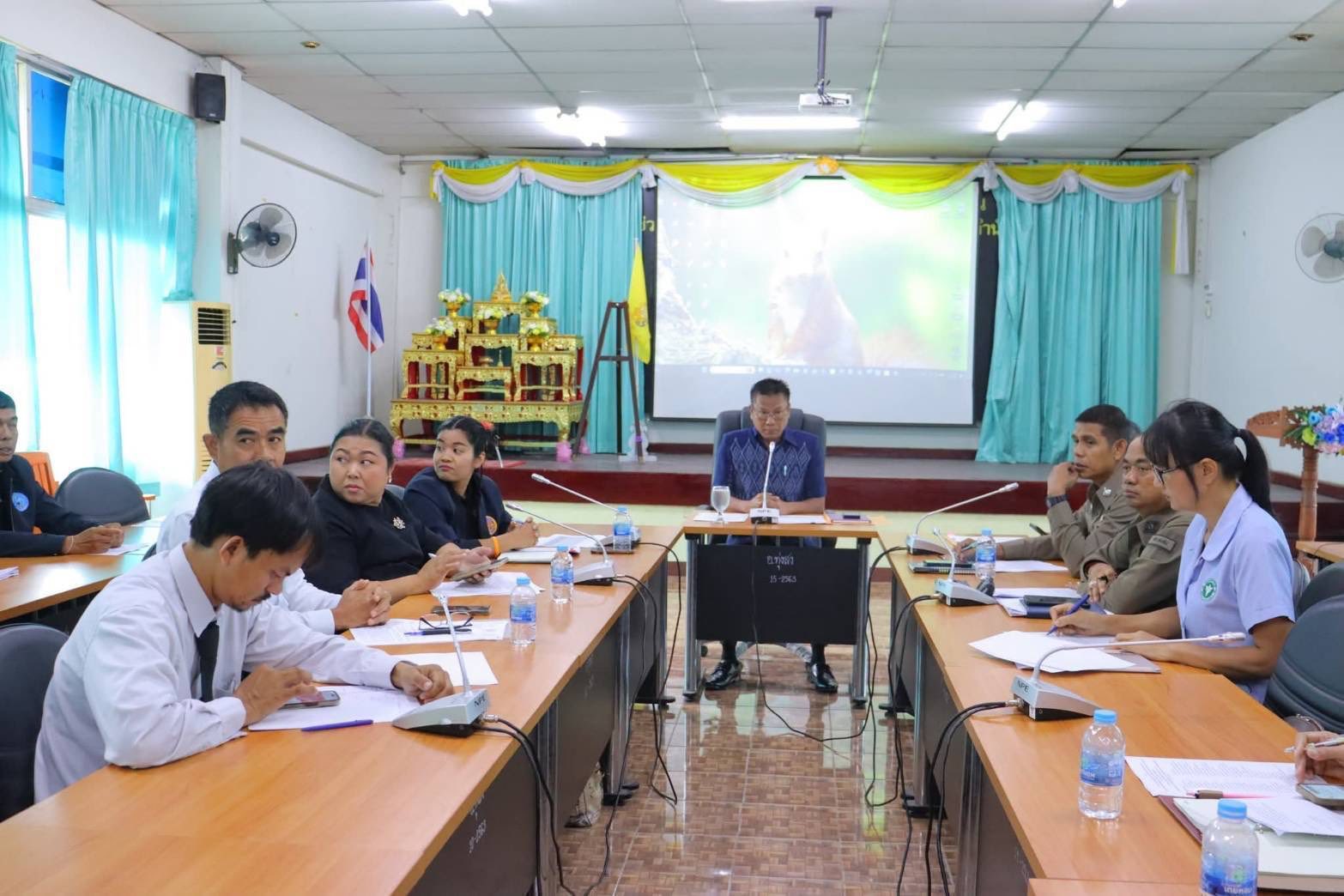 ร่วม​ในการประชุมประจำเดือนเมษายน​ 2569