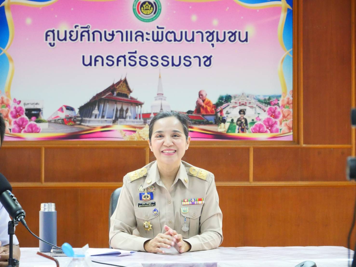 ศพช.นครศรีธรรมราช จัดกิจกรรมแลกเปลี่ยนเรียนรู้ KM Talk Online “ก้าวต่อไปโคก หนอง นา พัฒนาชุมชน”