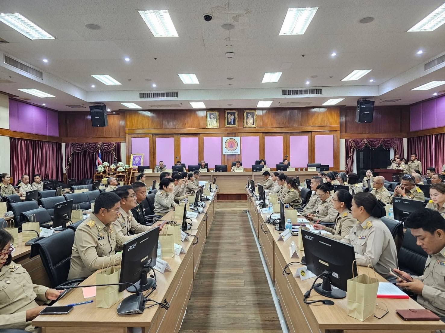ศพช.นครศรีธรรมราช ร่วมประชุมคณะกรมการจังหวัด​ ครั้ง​ที่​ 4/2569​ ประจำเดือน​เมษายน​ 2569